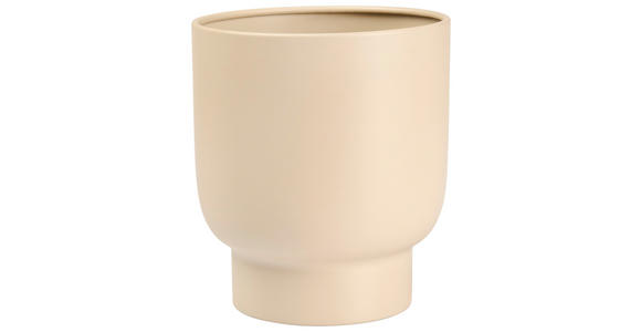 ÜBERTOPF 16/19 cm  - Beige, Basics, Metall (16/19cm) - Ambia Home