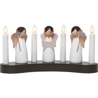 STIMMUNGSLEUCHTER 31/8/15 cm   - Weiß, KONVENTIONELL, Holz/Kunststoff (31/8/15cm) - Eglo