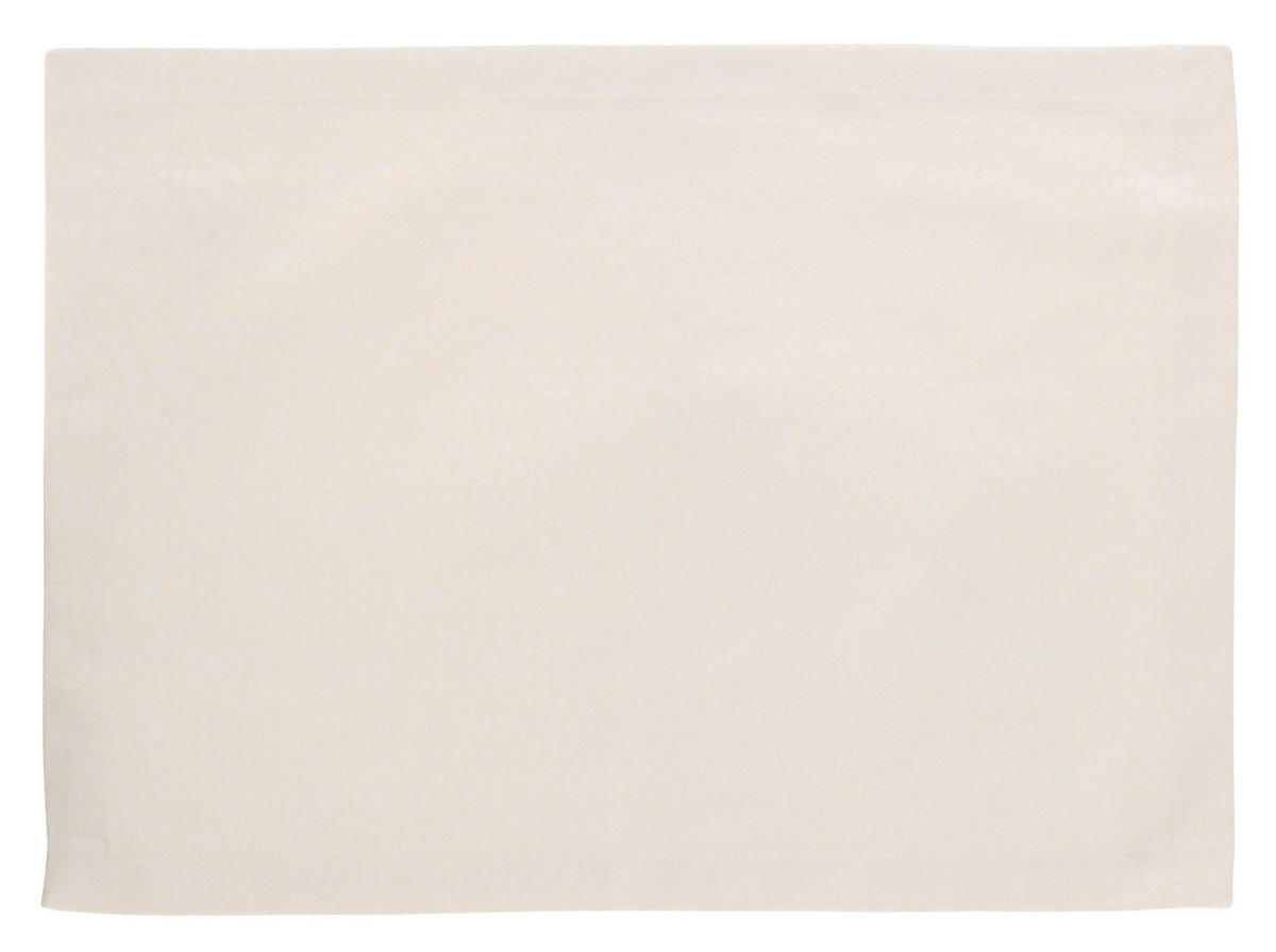 TISCHSET SOFIA Textil Creme 33/45 cm  - Creme, Basics, Textil (33/45cm) - Dieter Knoll