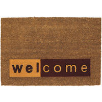 FUSSMATTE  40/60 cm  Naturfarben  Schriftzug  - Naturfarben, KONVENTIONELL, Textil (40/60cm) - Astra