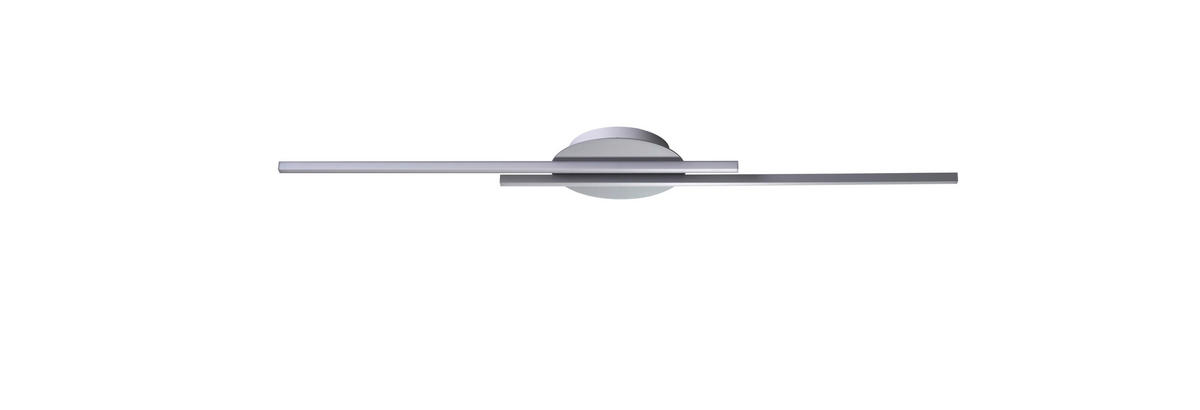 LED-DECKENLEUCHTE Dual  Smart 120/24/5,5 cm   - Design, Metall (120/24/5,5cm) - BOPP