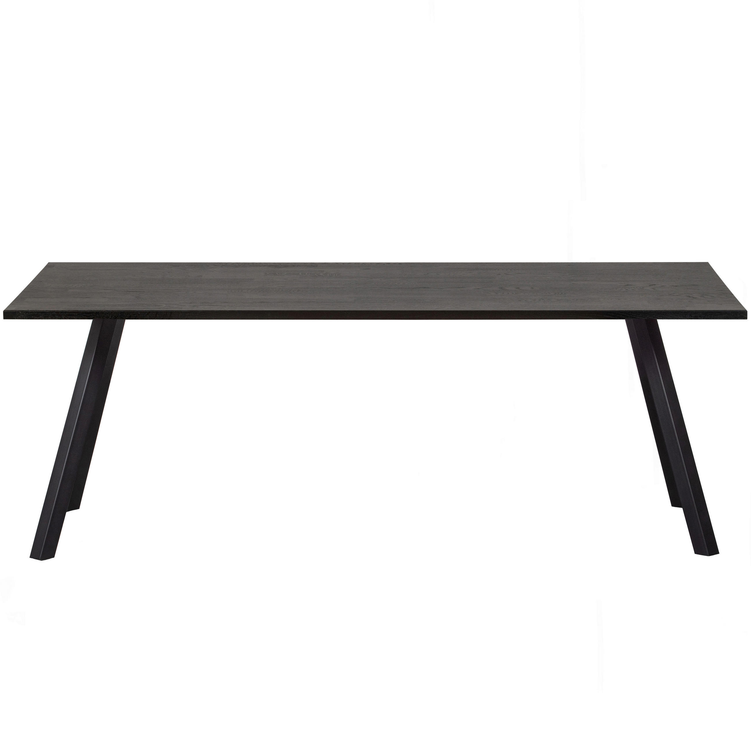 Thumbnail - Livetastic Esstisch Tablo, Schwarz, Holz, Metall, Eiche, massiv, rechteckig, eckig, 90x75x220 cm, in verschiedenen Größe...