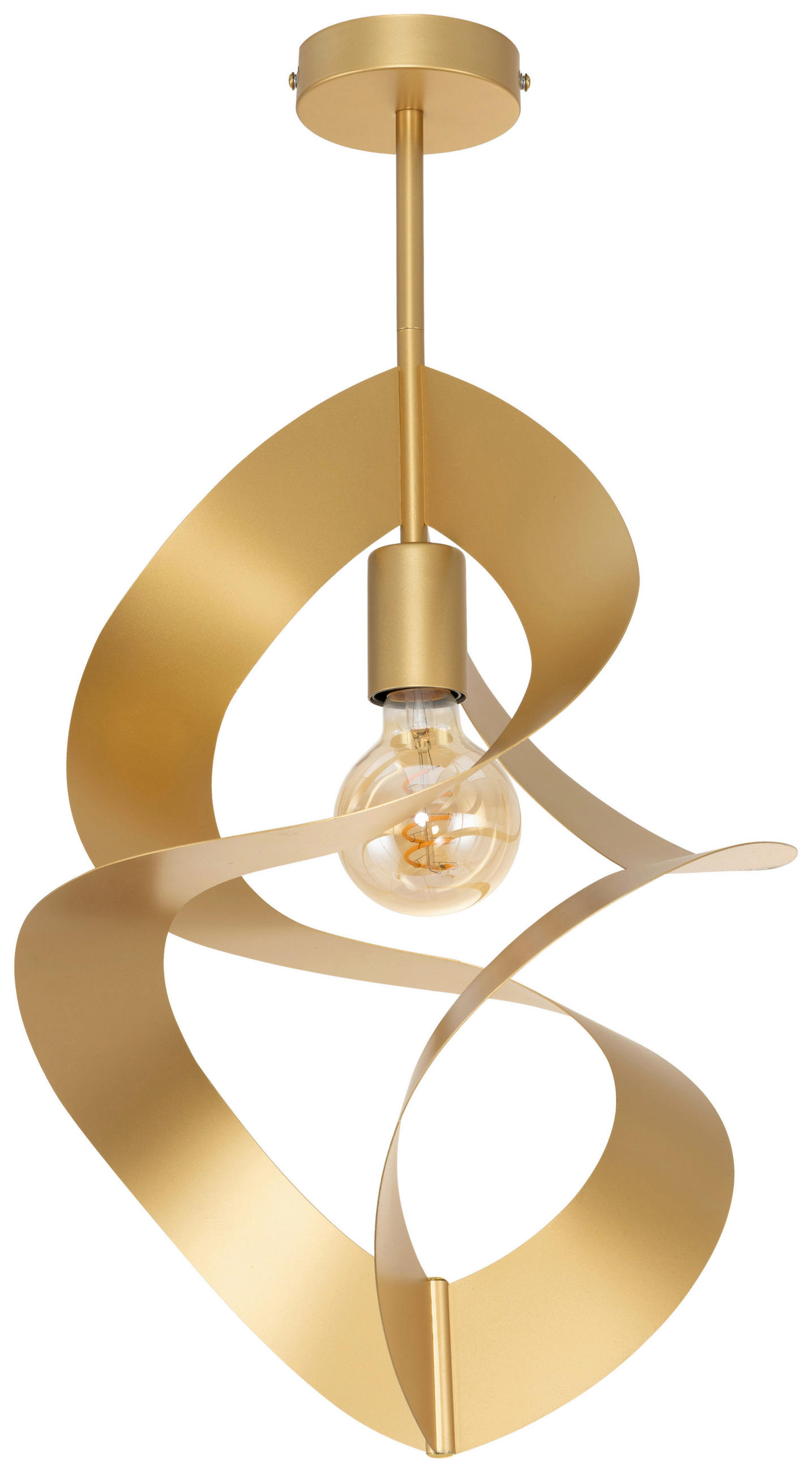 DECKENLEUCHTE 35/60 cm   - Goldfarben, Design, Metall (35/60cm) - Collet's Monde