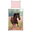 BETTWÄSCHE YC Pferde Bettwäsche 140/200 cm  - Multicolor, Basics, Textil (140/200cm) - Herding