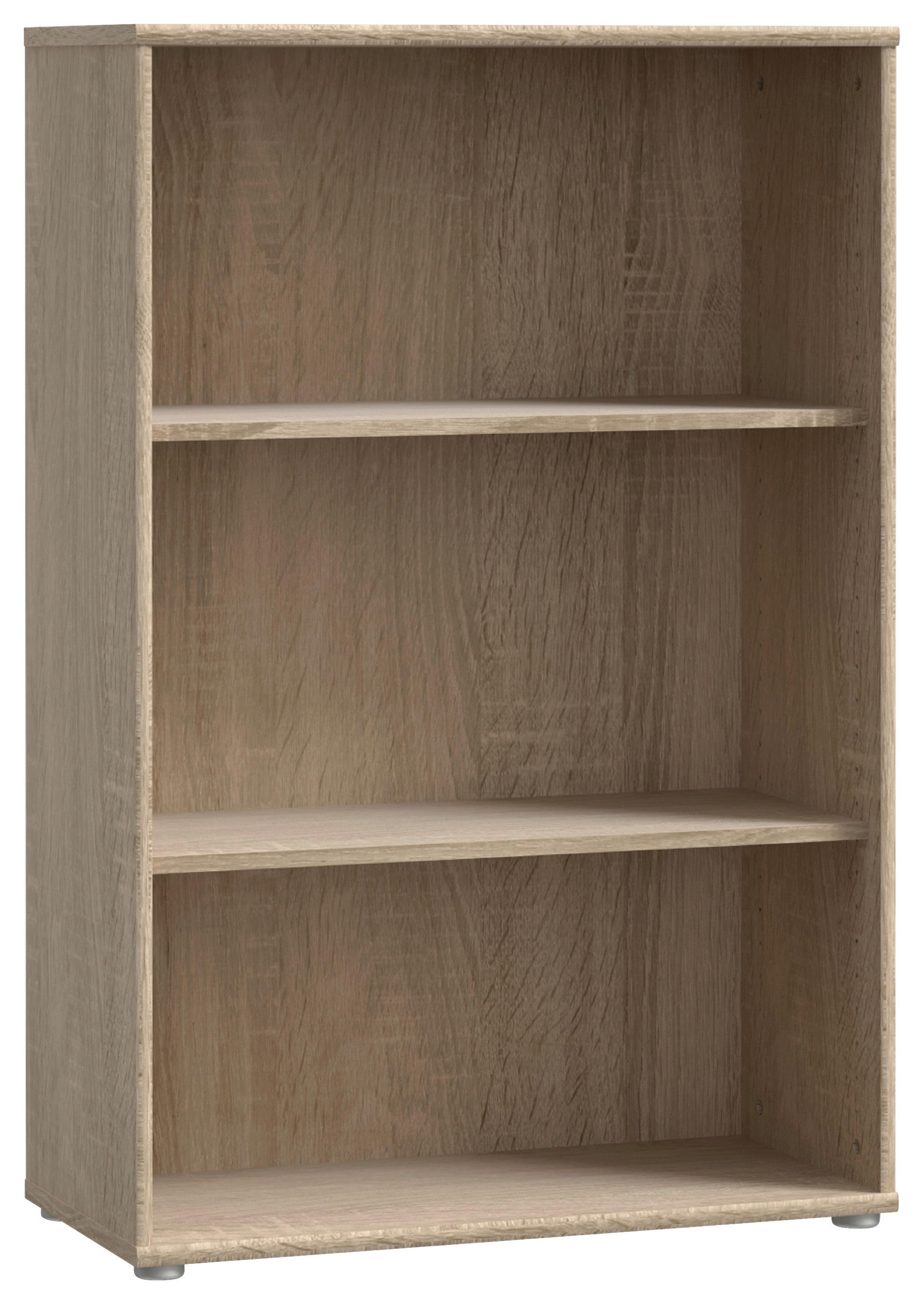 REGAL Sonoma Eiche - Alufarben/Sonoma Eiche, Design, Holzwerkstoff/Kunststoff (54/85,5/34,8cm)