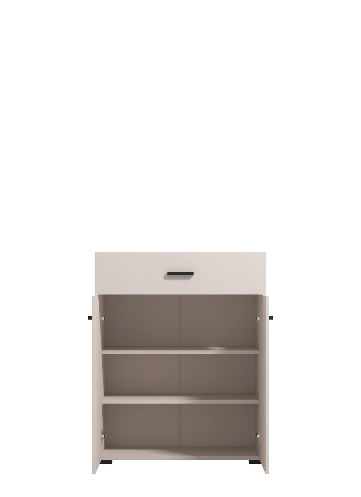 CIPŐSSZEKRÉNY 77/98/35 cm  - kasmír, Basics, faalapú anyag (77/98/35cm) - Xora