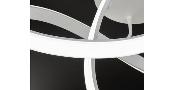 LED-DECKENLEUCHTE 45 W - Weiß, Design, Kunststoff/Metall (59/29/59cm) - Ambiente