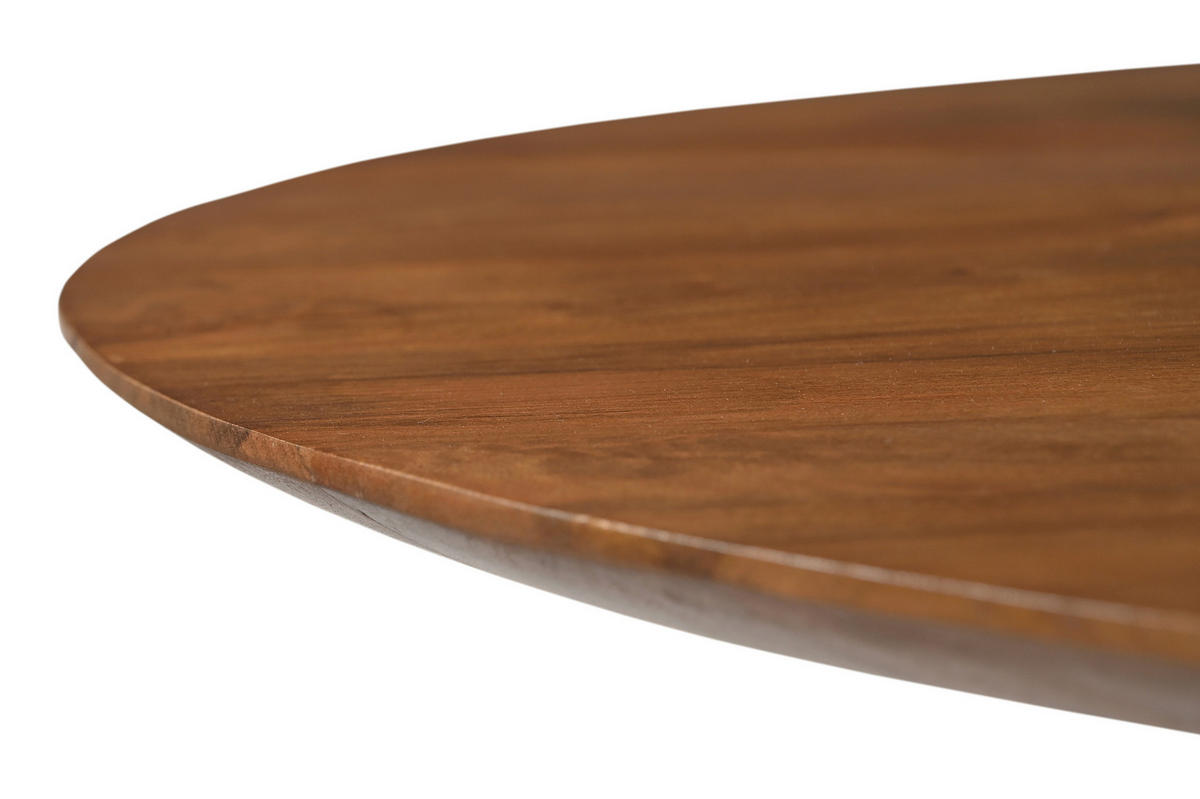 ESSTISCH 130/130/76 cm Echtholz  Holz rund Naturfarben  - Naturfarben, MODERN, Holz (130/130/76cm) - MID.YOU