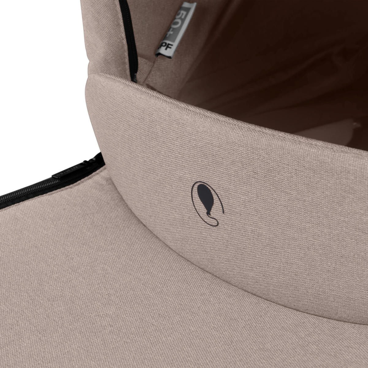 KINDERWAGENSET  Salsa 5 Air All in One Set + Isofix Base Root  Camel  - Anthrazit/Beige, Basics, Textil/Metall (63/118/95.5cm) - ABC Design