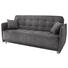 SCHLAFSOFA in Textil, Holzwerkstoff Grau - Silberfarben/Grau, Trend, Holzwerkstoff/Kunststoff (216/95/95cm) - Carryhome SCHLAFSOFA in Textil, Holzwerkstoff Grau - Silberfarben/Grau, Trend, Holzwerkstoff/Kunststoff (216/95/95cm) - Carryhome