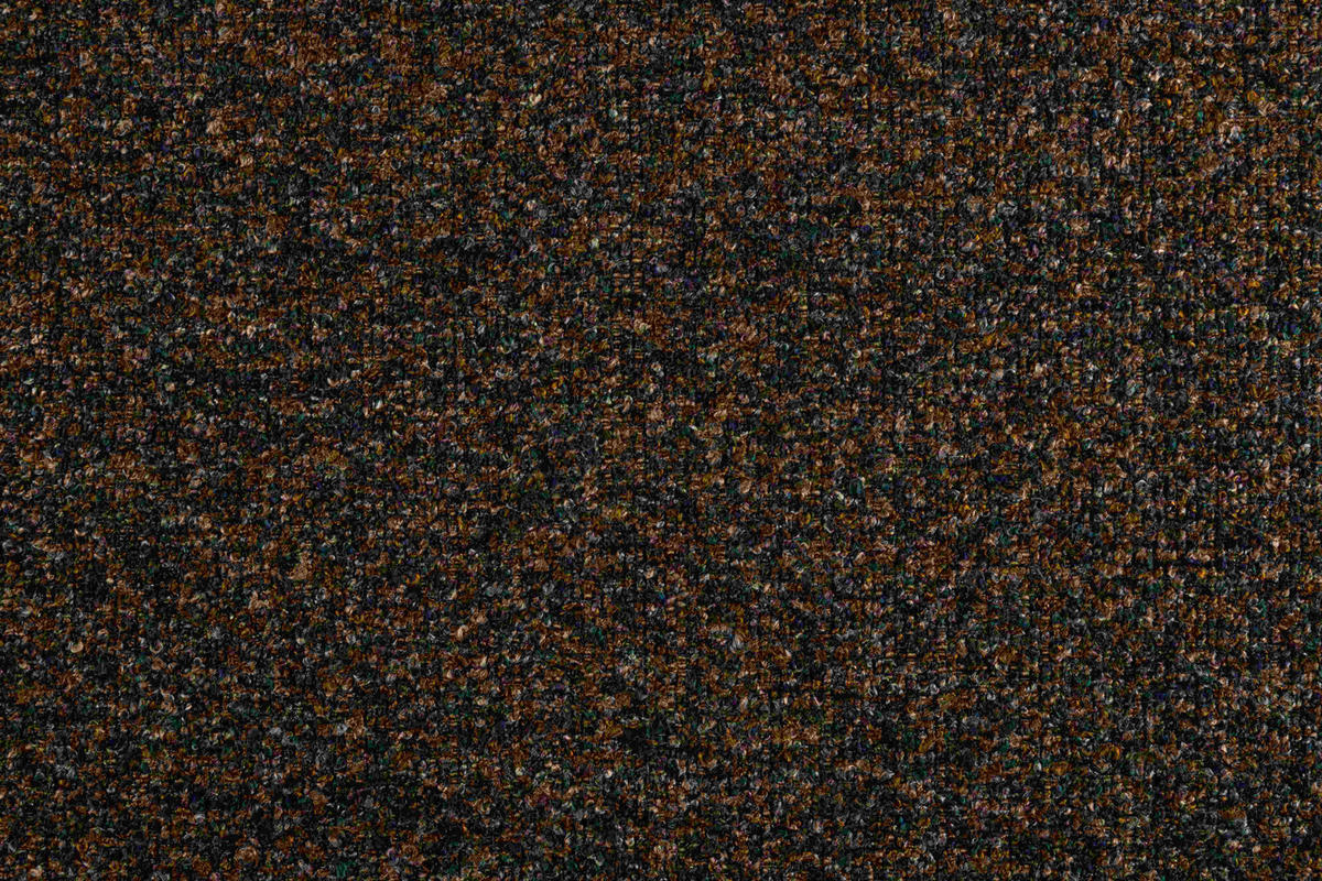 ECKSOFA  in Chenille Braun, Grün  190/340 cm  - Schwarz/Braun, Design, Kunststoff/Textil (190/340cm) - Belluti