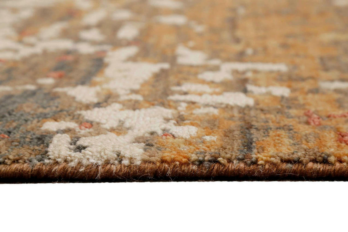 FLACHWEBETEPPICH 80/150 cm East Village Braun, Beige  - Beige/Braun, Design, Textil (80/150cm) - Esprit