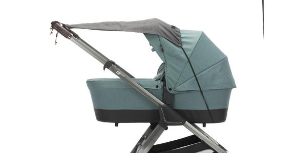 SONNENDACH - Grau, Basics, Textil (48/67cm) - My Baby Lou