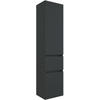 HOCHSCHRANK 40/180/35 cm  - Silberfarben/Grau, Design, Holzwerkstoff/Kunststoff (40/180/35cm) - Held
