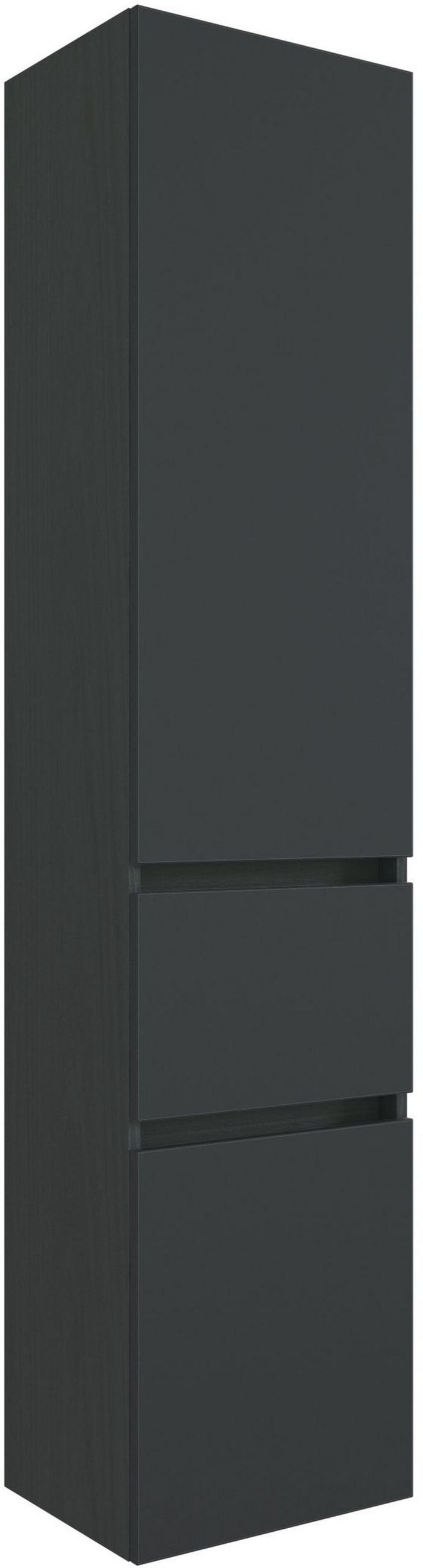Held Hochschrank Grau 40x180x35 cm