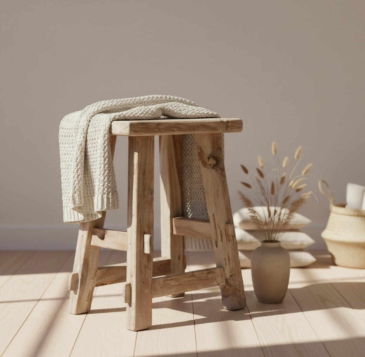 TABURETOVÁ LAVICE, dřevo, 40/25/50 cm - černá, Design, dřevo (40/25/50cm) - Livetastic