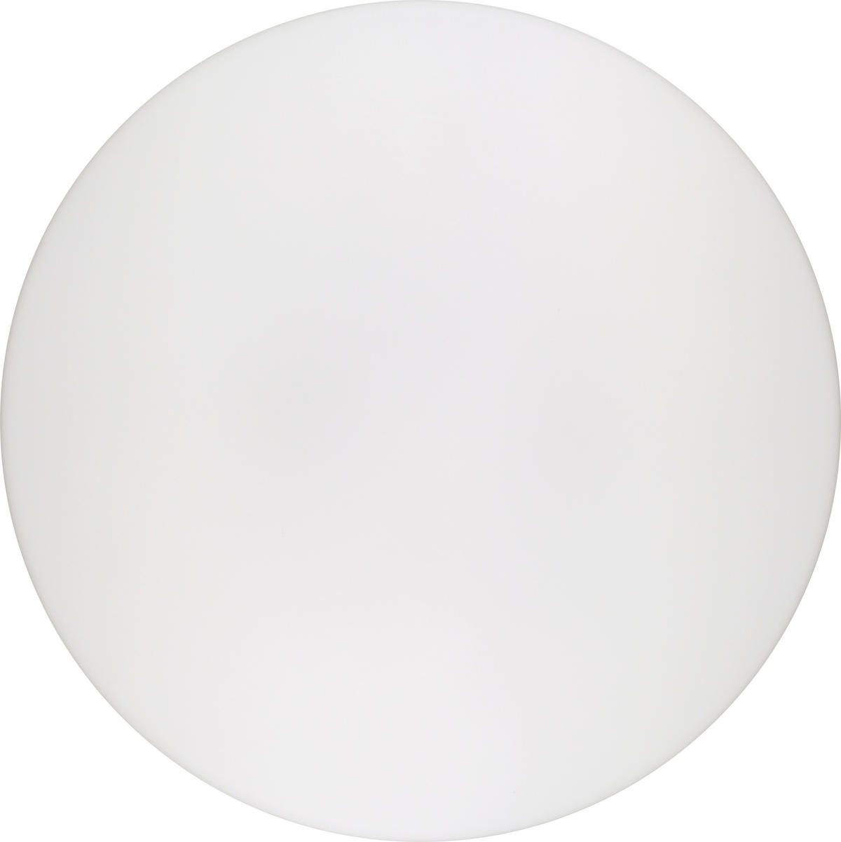 LED-DECKENLEUCHTE RIMINI CCT 38/5,9 cm  - Weiß, Design, Kunststoff (38/5,9cm)