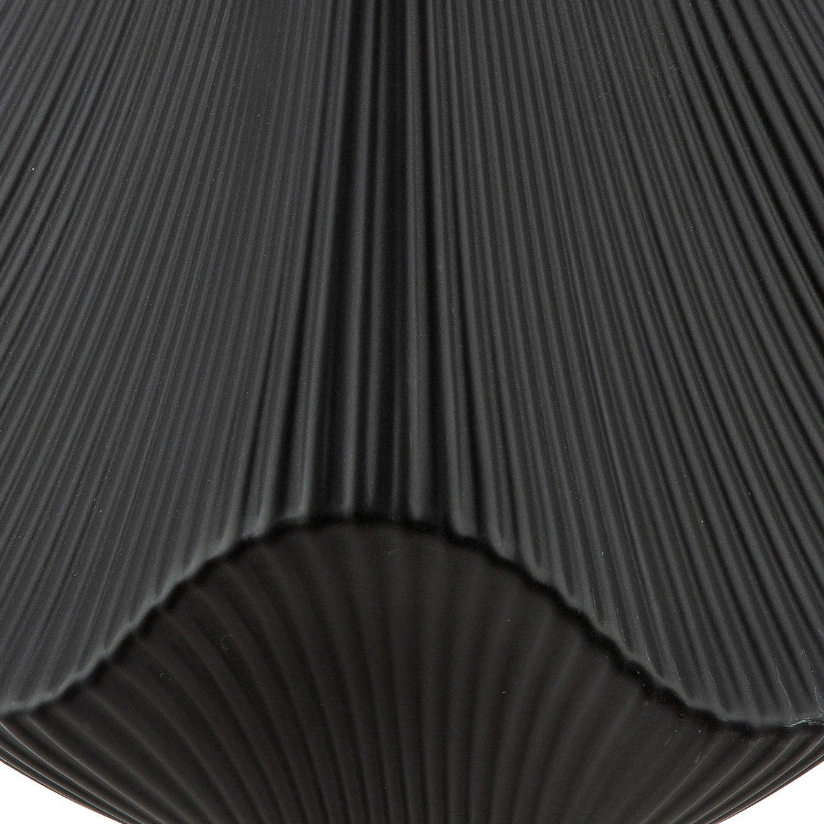 DEKOVASE  - Schwarz, LIFESTYLE, Keramik (22/18,5/22cm)