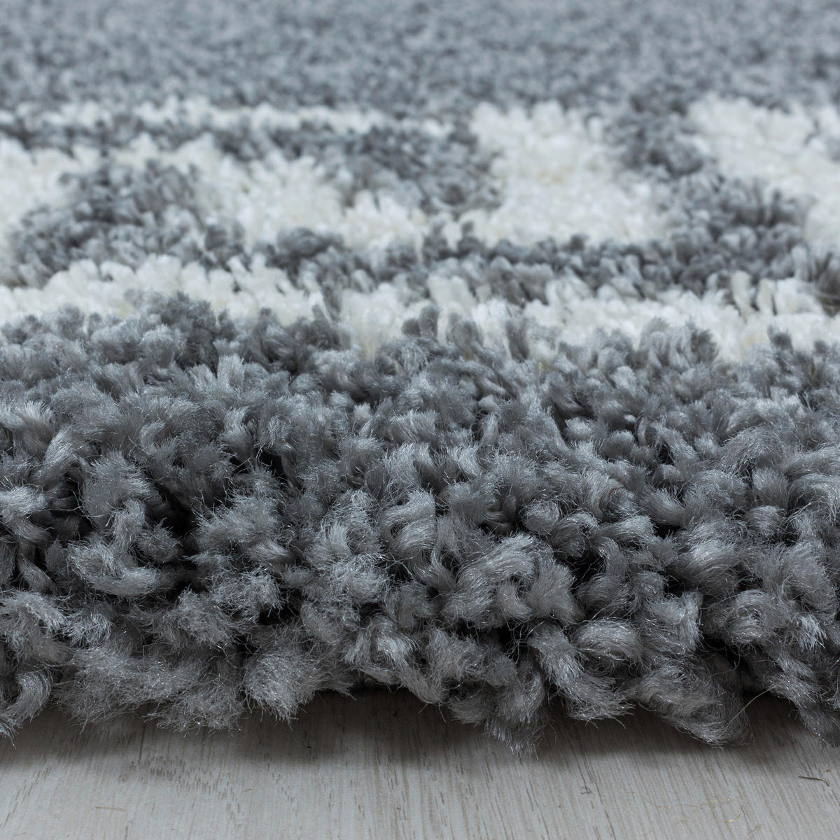 HOCHFLORTEPPICH 240/340 cm Hera 3301 Grau Grau  - Grau, Design, Textil (240/340cm)