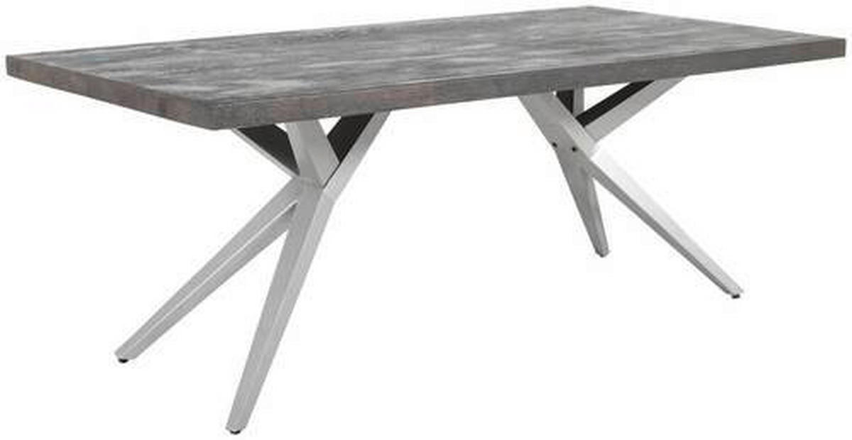 TISCHGESTELL in Metall 59,5/69,5/72 cm   - Silberfarben, MODERN, Metall (59,5/69,5/72cm) - Boxxx