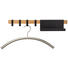 GARDEROBE - Schwarz/Naturfarben, Design, Holz/Metall (50/9/13cm) GARDEROBE - Schwarz/Naturfarben, Design, Holz/Metall (50/9/13cm)