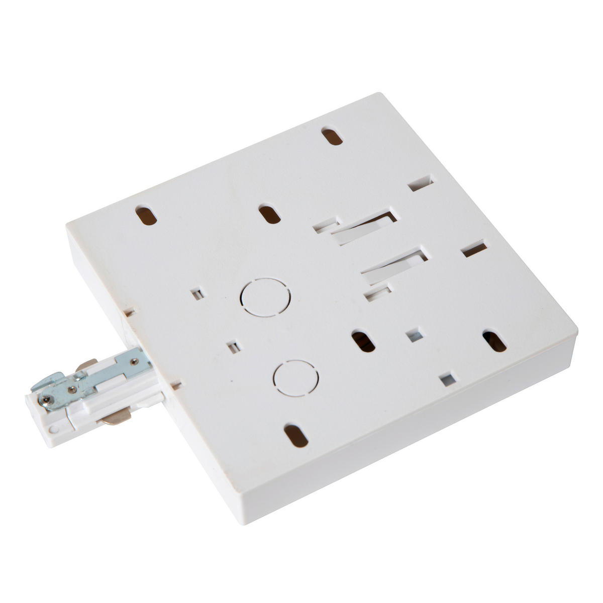 SCHIENENSYSTEM Track 19.6/12/1,8 cm   - Weiß, Basics, Kunststoff (19.6/12/1,8cm) - Lucide