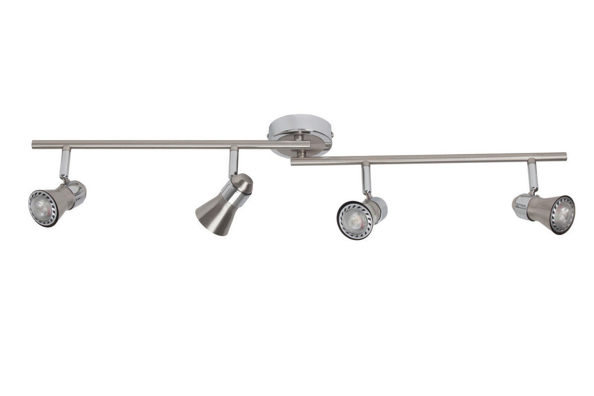 LED-DECKENSTRAHLER - Chromfarben, Basics, Metall (70/15,5/8,5cm) - Brilliant