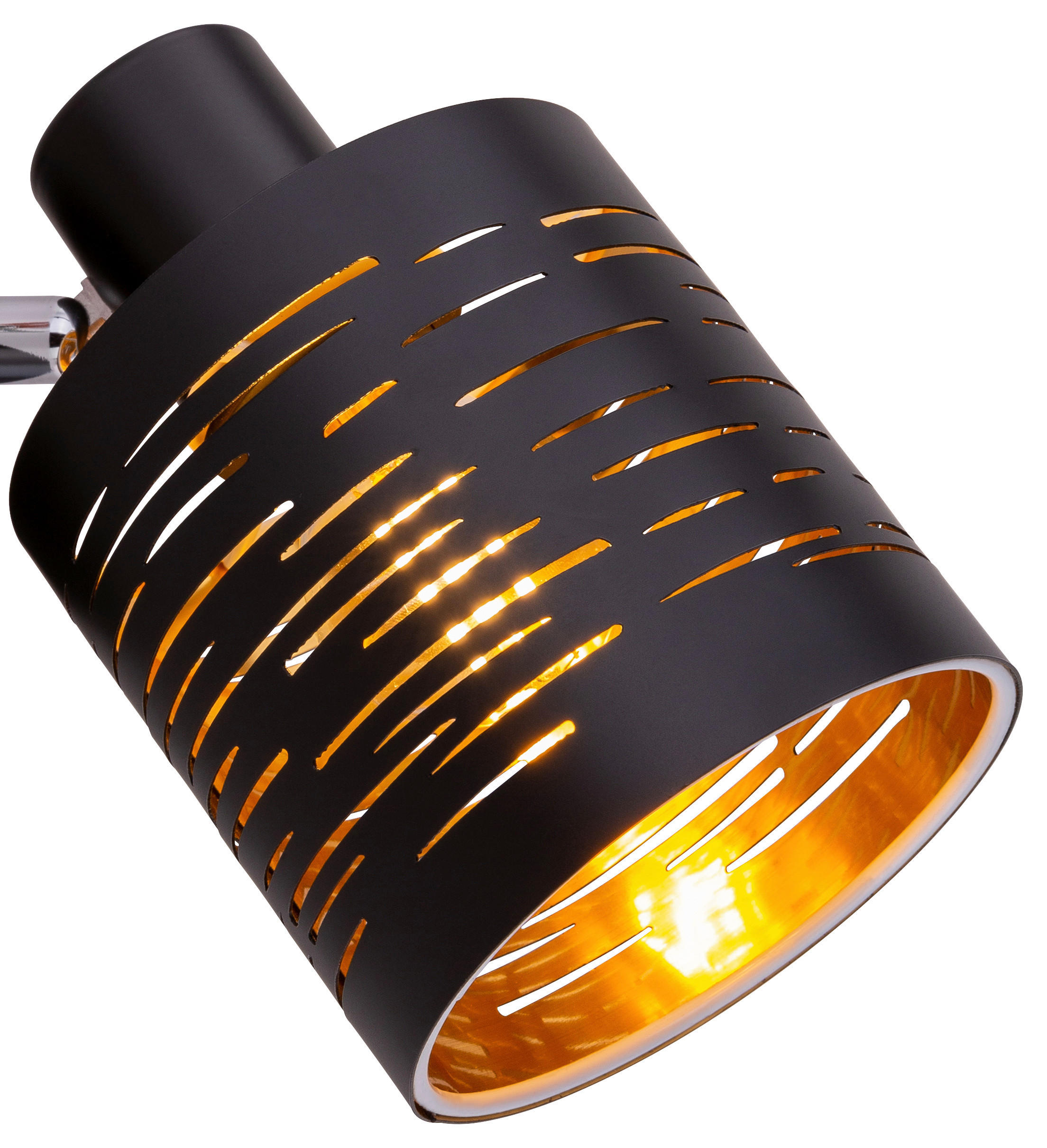 STRAHLER Tunno 10/13/14,5 cm - Goldfarben/Schwarz, Design, Kunststoff/Metall (10/13/14,5cm) - Globo