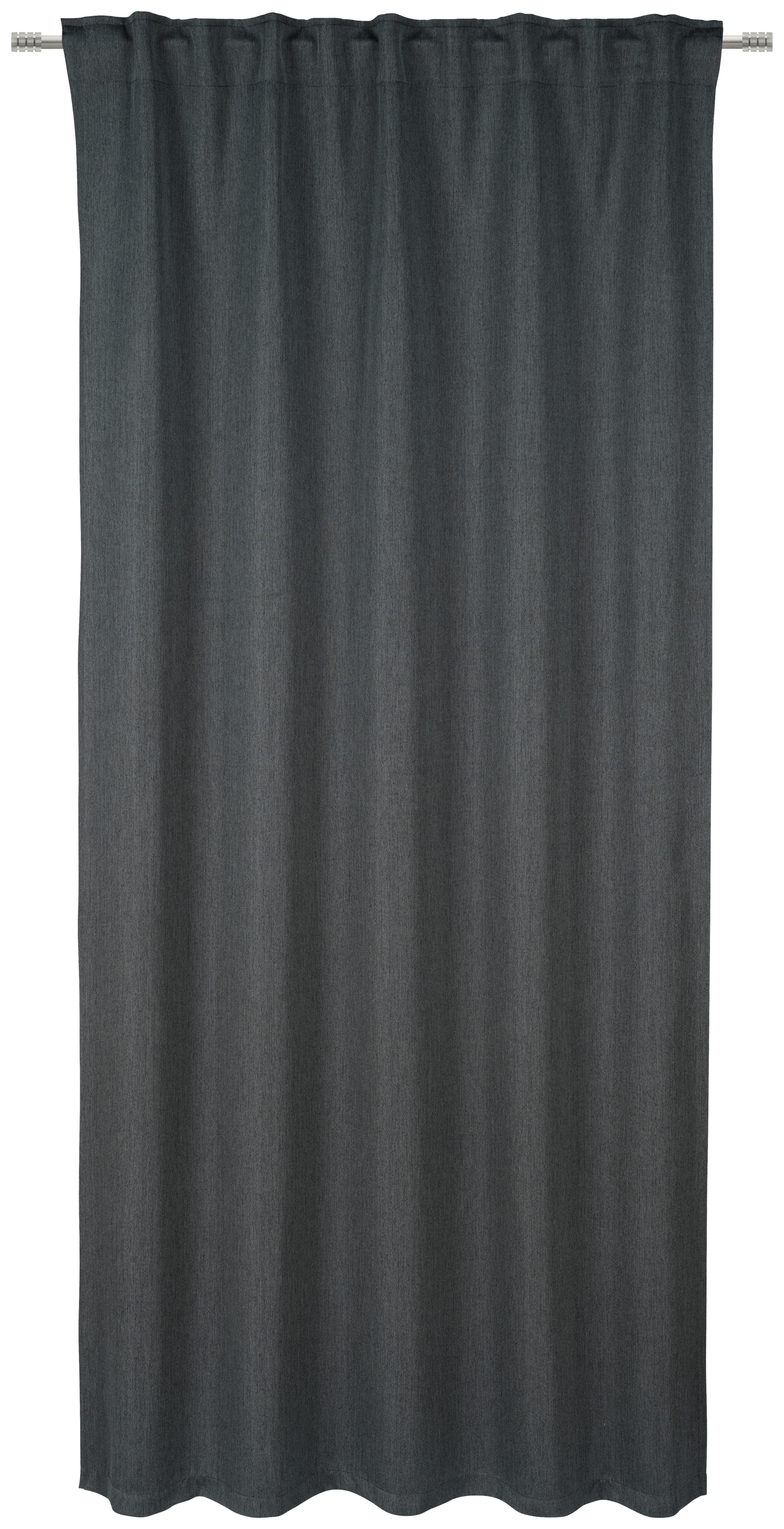 WÄRMESCHUTZVORHANG  Verdunkelung  140/245 cm   - Jadegrün/Anthrazit, Basics, Textil (140/245cm) - Esposa