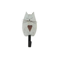 WANDHAKEN  in Kiefer Grauweiß  - Grauweiß, Basics, Holz (8/19/4cm)