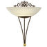 WANDLEUCHTE - Beige/Goldfarben, LIFESTYLE, Glas/Metall (30cm) WANDLEUCHTE - Beige/Goldfarben, LIFESTYLE, Glas/Metall (30cm)