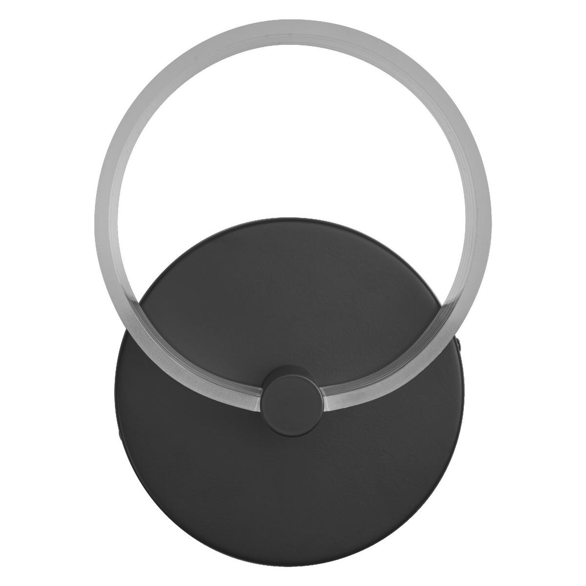 LED-WANDLEUCHTE 16/9.5/22.5 cm   - Schwarz, Design, Kunststoff (16/9.5/22.5cm) - Osram