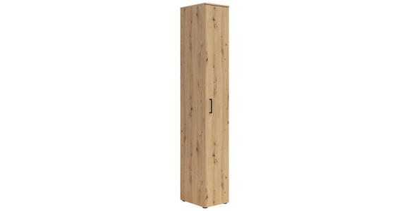 MEHRZWECKSCHRANK 30/195/40 cm  - Anthrazit/Schwarz, MODERN, Holzwerkstoff/Kunststoff (30/195/40cm) - Carryhome