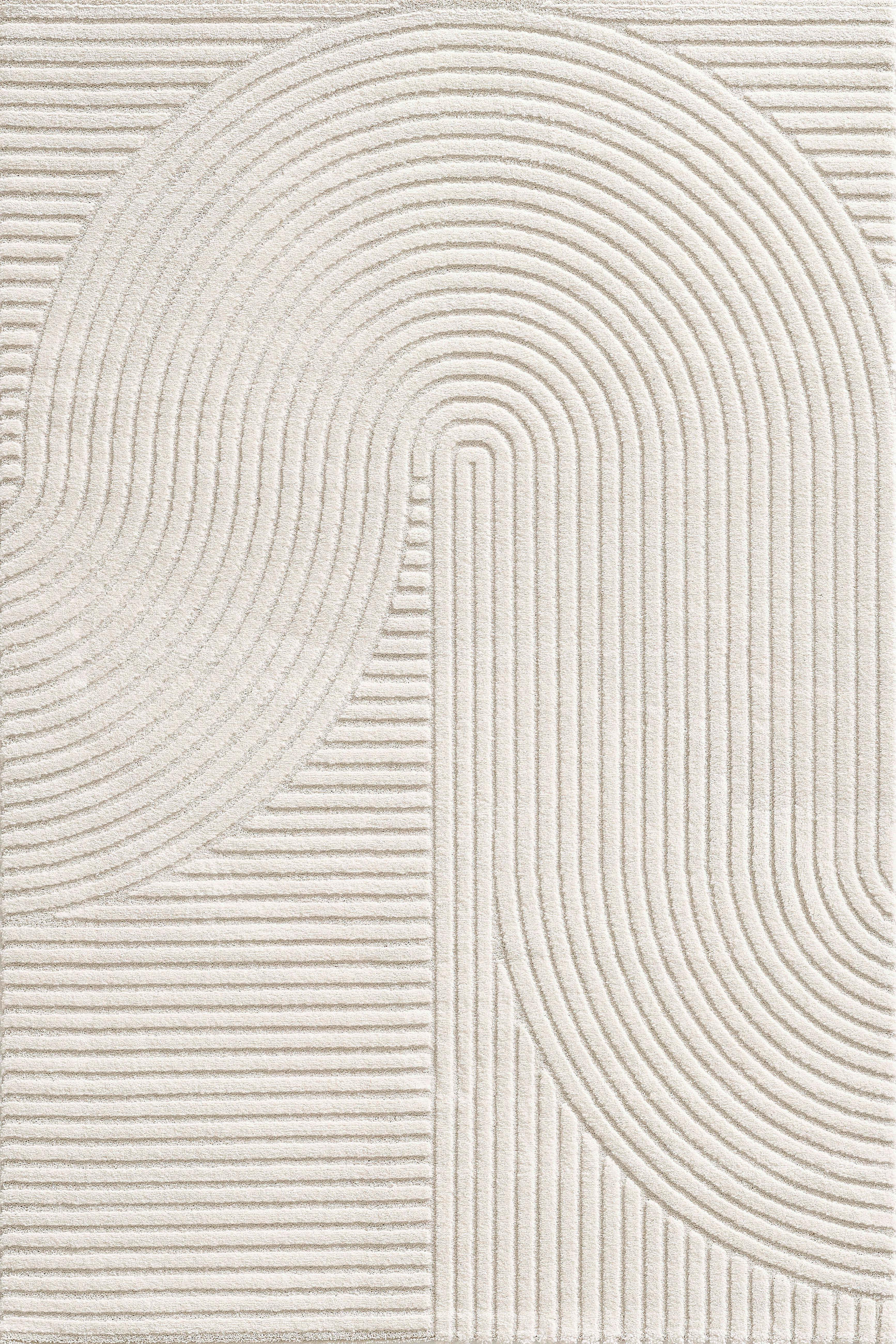 WEBTEPPICH 80/150 cm Elio Creme, Beige - Beige/Creme, KONVENTIONELL, Textil (80/150cm)
