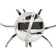 LED-DECKENLEUCHTE 58/22 cm   - Silberfarben, Trend, Kunststoff/Metall (58/22cm) - Novel