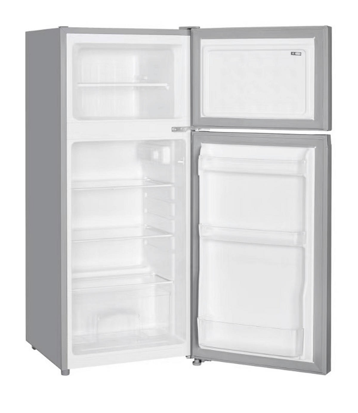 KÜHL-GEFRIER-KOMBINATION GK126EIX  - Silberfarben, Basics, Metall (48/113/49cm) - PKM