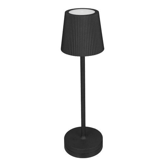 NAMIZNA SVETILKA ZA POLNJENJE 11,4/39,5 cm - črna, Trend, kovina (11,4/39,5cm)