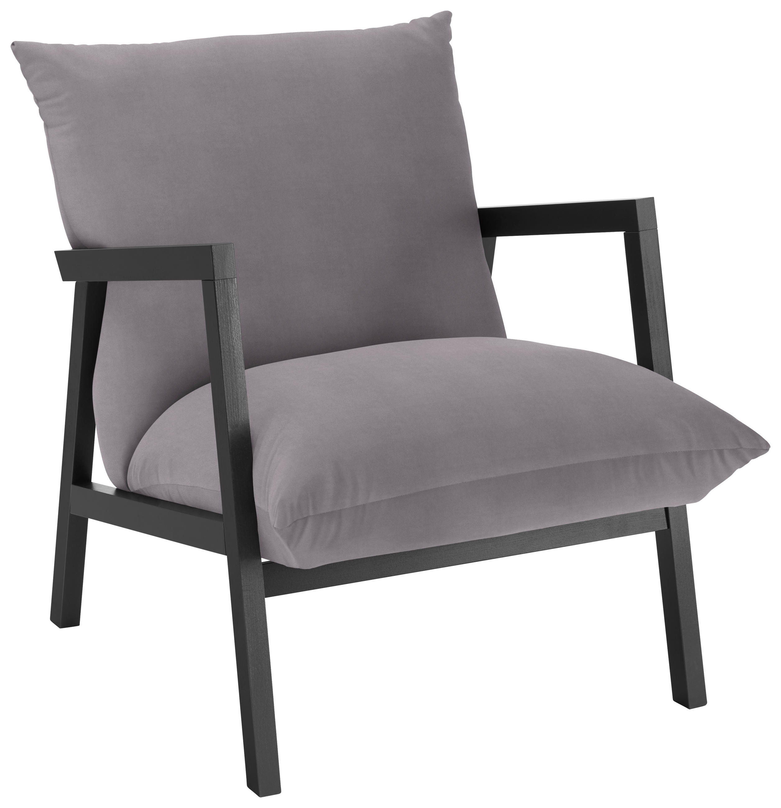 Carryhome Sessel Grau 63x76x80 cm