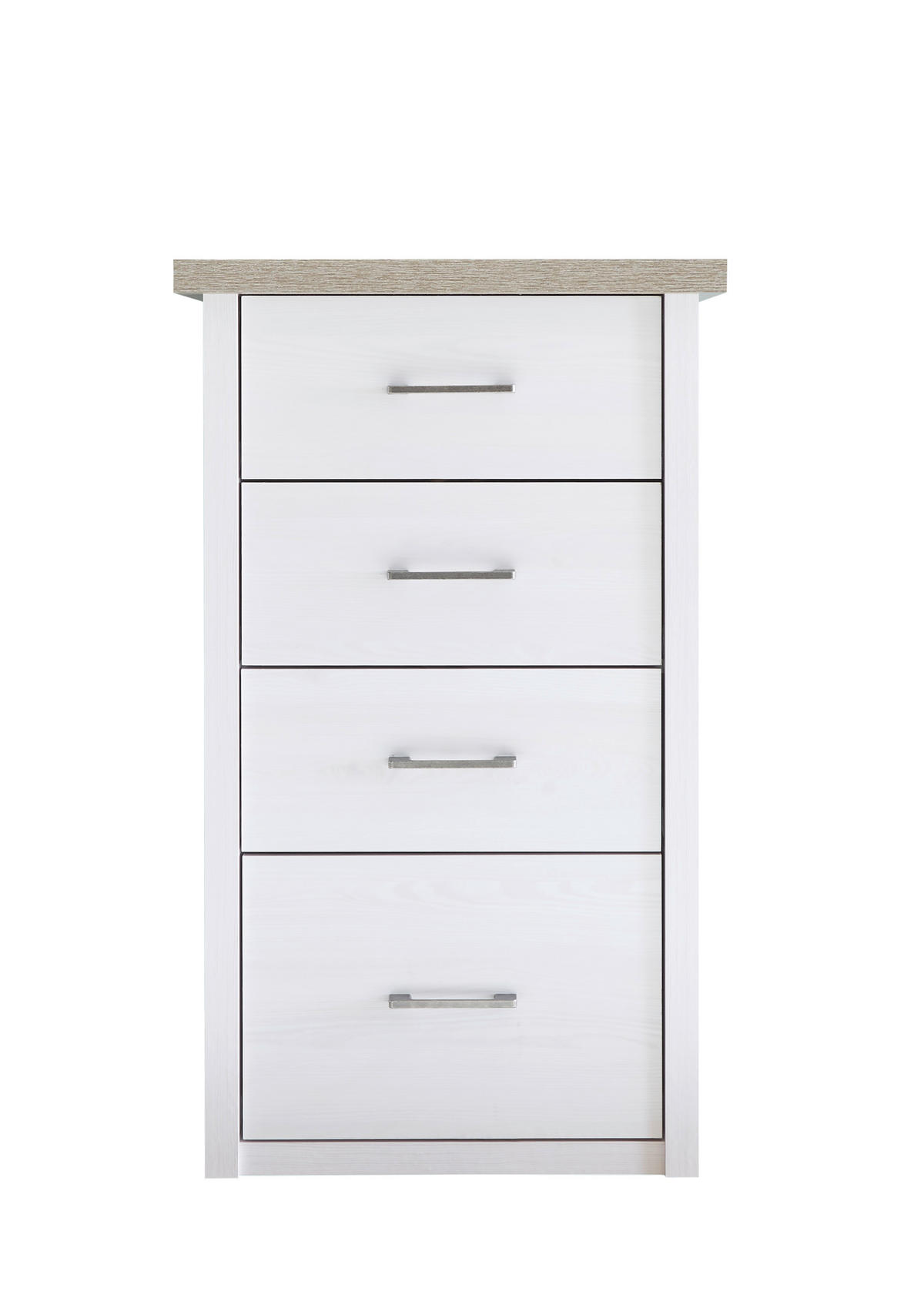 KINDERKOMMODE 60/101/43 cm  - Eichefarben/Anthrazit, Basics, Holzwerkstoff/Kunststoff (60/101/43cm)