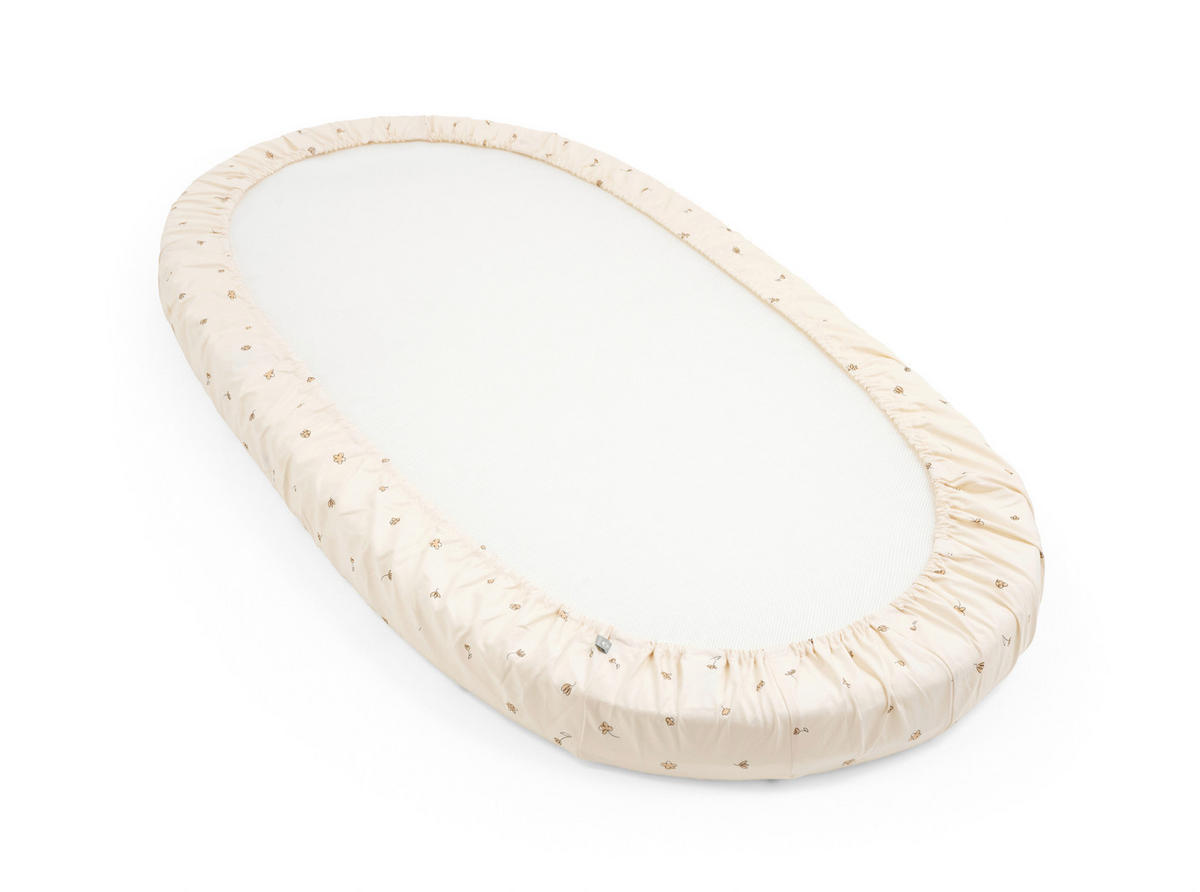 MATRATZENBEZUG - Ecru, Basics, Textil (100/0/165cm) - Stokke