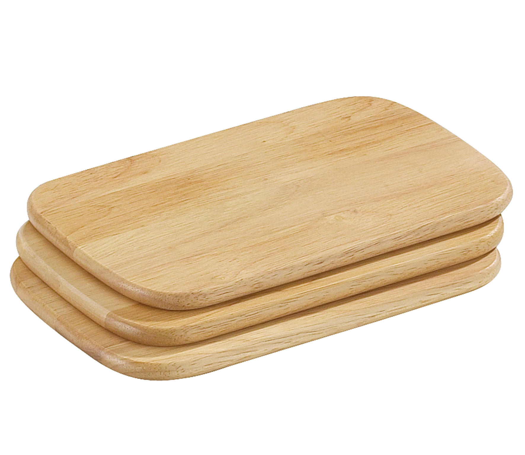 Zassenhaus Schneidebrett-Set Hellbraun 15x1x22 cm