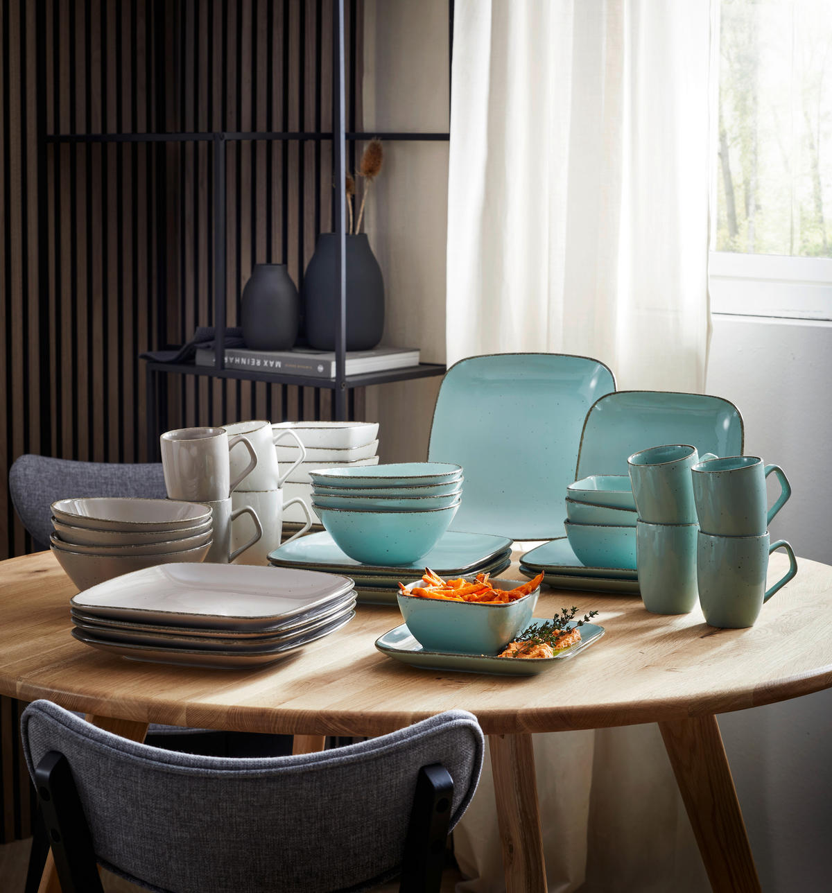 KOMBISERVICE Casa 20-teilig  - Creme, Basics, Keramik - Ritzenhoff Breker