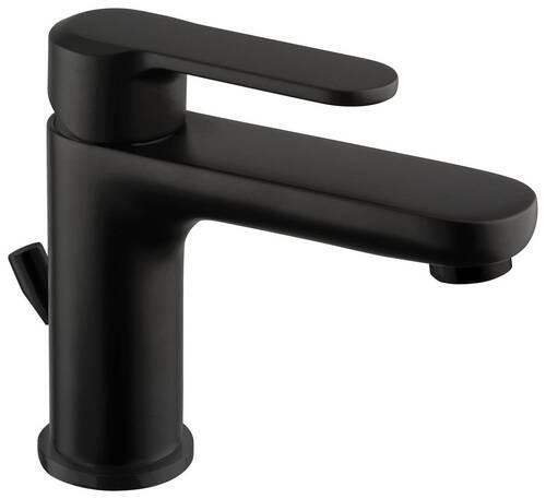 WASCHTISCHARMATUR NEO77003S  - Schwarz, Basics, Metall (3,5/14,6/16cm)