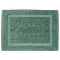 KOUPELNOVÁ PŘEDLOŽKA, 50/70 cm - tmavě zelená, Design, textil (50/70cm) - Esposa