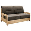 SCHLAFSOFA Mikrofaser Dunkelbraun, Honig  - Dunkelbraun/Honig, LIFESTYLE, Textil (154/88/90cm) - Livetastic