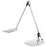 LED LAMPA NA PSACÍ STŮL - barvy stříbra, Design, kov/umělá hmota (25,5/18,5/49,5cm) - NOVEL