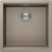 SPÜLE KIRN100ATWI  - Beige, Basics, Stein (45,6/28,9/45,6cm) - Schock