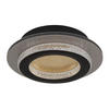 LED-DECKENLEUCHTE 20/5,5 cm   - Klar/Goldfarben, Design, Kunststoff/Metall (20/5,5cm) - Globo
