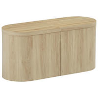 SITZBANK in Holzwerkstoff Eichefarben  - Eichefarben, MODERN, Holzwerkstoff (100/262/36/46cm) - P & B