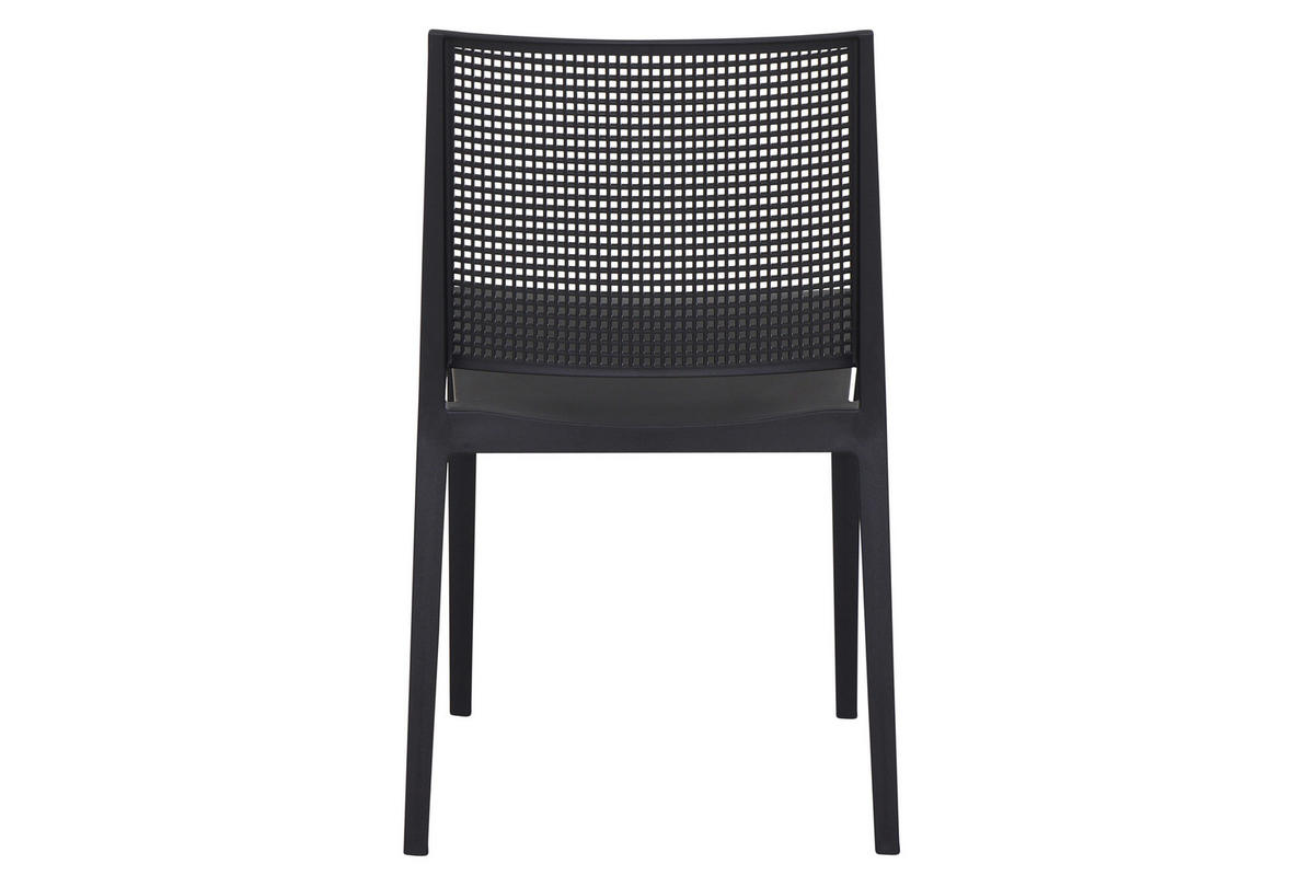 GARTENGARNITUR 5-teilig  - Anthrazit, Basics, Kunststoff/Metall (90/80/160cm) - Siena Garden